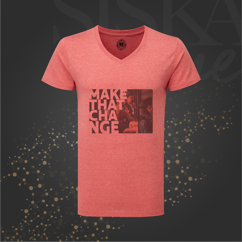 Make That Change - Red (M/W) - T-Shirt